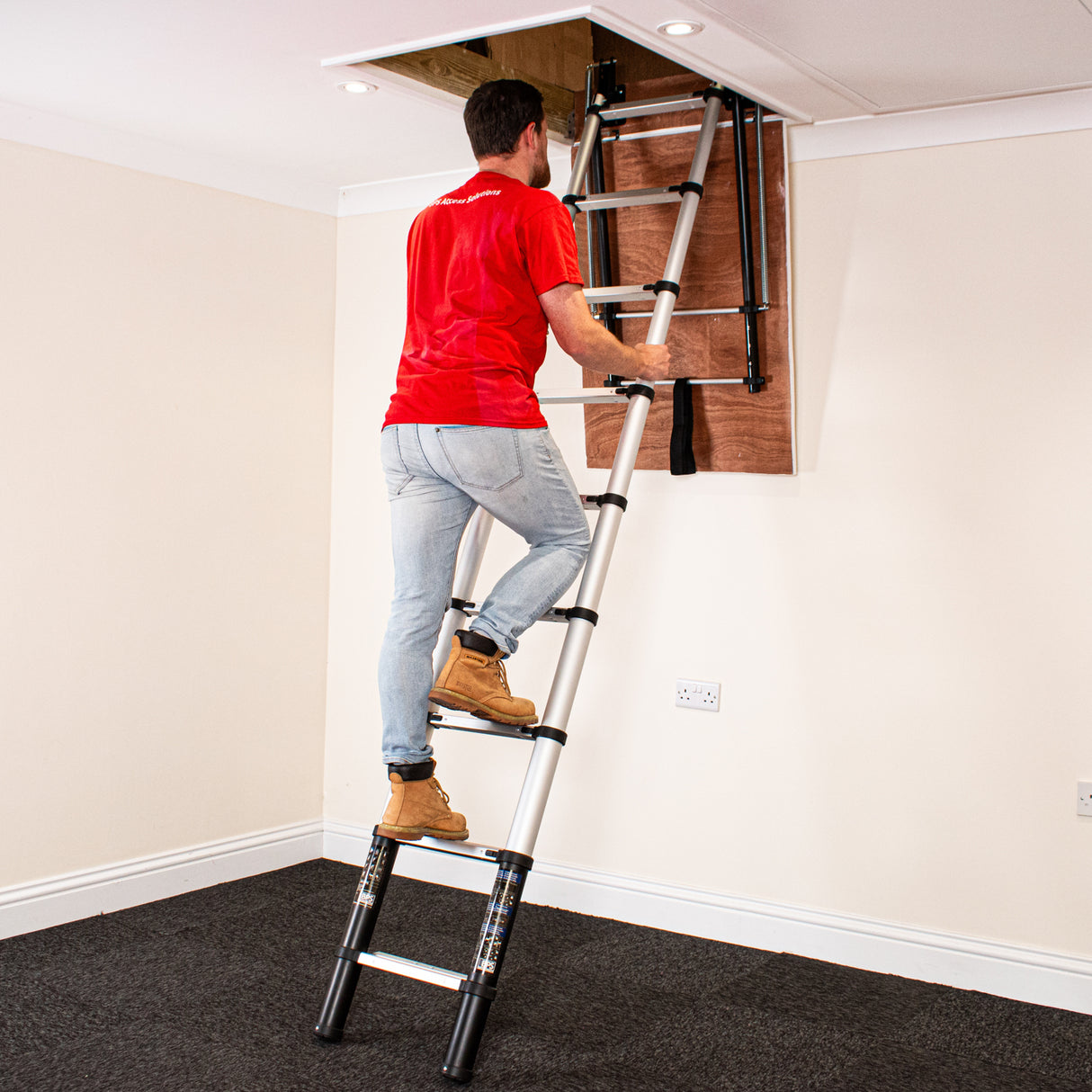 Deluxe Telescopic Loft Ladder